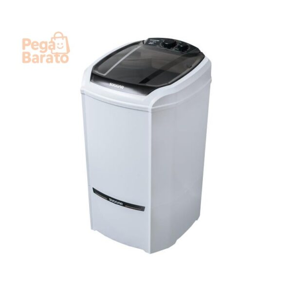 Lavadora de Roupas Suggar 20kg 6 Programas de Lavagem Branca Lavamax Eco LE2002BR