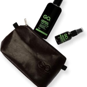 Kit Necessaire Shampoo e Óleo Tree, barba e cabelo, anti coceira, previne a caspa, natural, vegano, sem sulfato, sem sal, hidratante e condicionante, com necessaire grátis Go Man 2 produtos em 1 - Imagem 5
