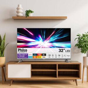 Smart TV 32" Philco Roku TV Dolby Áudio HDR10 P32CRB - Imagem 5