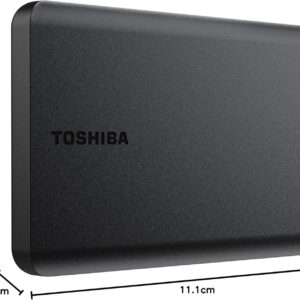 HD Externo Toshiba 1TB Canvio Basics | Preto, HDTB510XK3AA - Imagem 9
