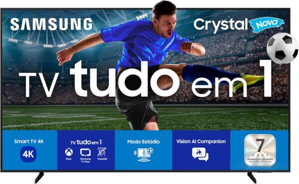 Smart TV Samsung 65" Crystal UHD 4K | U8100F, 2025