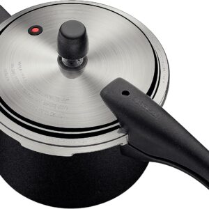 Panela de Pressão Tramontina Vancouver Effect, Preto | em Alumínio, Revestimento Antiaderente Starflon Max, 20 cm, 4,5 L - Imagem 4