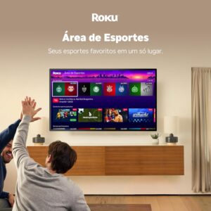 Dispositivo de Streaming para TV HD/FHD Roku Streaming Stick HD 2025 | com Controle Remoto por Comando de Voz, Compatível com Alexa, Siri e Google - Imagem 14