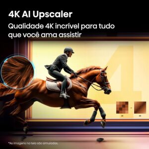 Hisense Smart TV 4K 50" Polegadas 50Q6QVV com Processador AI, Dolby Vision, HDR10+, HLG, Filmmaker Mode, Dolby Gaming, Dolby Atmos, MiraCast e Compatibilidade Alexa e Google - Imagem 9