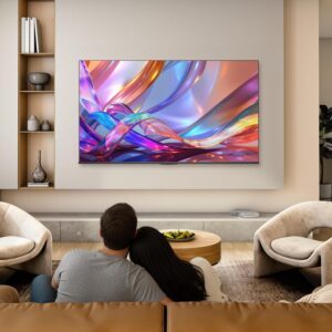 Hisense Smart TV 4K 50" Polegadas 50Q6QVV com Processador AI, Dolby Vision, HDR10+, HLG, Filmmaker Mode, Dolby Gaming, Dolby Atmos, MiraCast e Compatibilidade Alexa e Google - Imagem 3