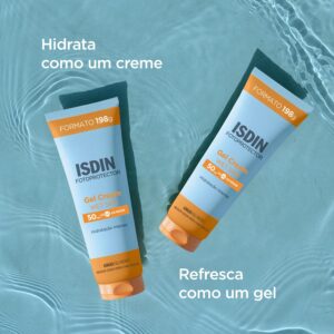 Protetor Solar Corporal ISDIN FPS 50 | Gel Cream, 198g - Imagem 5