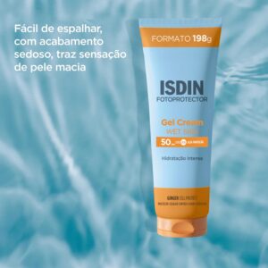 Protetor Solar Corporal ISDIN FPS 50 | Gel Cream, 198g - Imagem 3