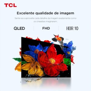 TCL, Smart TV, 43 Polegadas, FHD QLED, WiFi, Bluetooth, Google TV, 2 HDMI, HDR10, Dolby Audio, 43S5K - Imagem 5