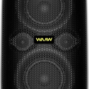 Caixa de Som WAAW by ALOK INFINITE 100 Bluetooth, 100W RMS | Tipo Torre, Até 14h de Autonomia, 4 Alto-Falantes, TWS - Imagem 6