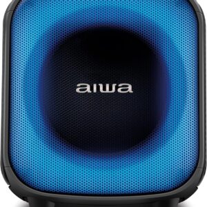 Caixa de Som PartyBox AIWA PB-07 Bluetooth 8H RGB USB TWS Preto - Imagem 12