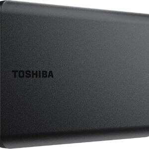 HD Externo Toshiba 1TB Canvio Basics | Preto, HDTB510XK3AA - Imagem 1