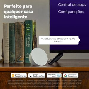 Dispositivo de Streaming para TV HD/FHD Roku Streaming Stick HD 2025 | com Controle Remoto por Comando de Voz, Compatível com Alexa, Siri e Google - Imagem 10