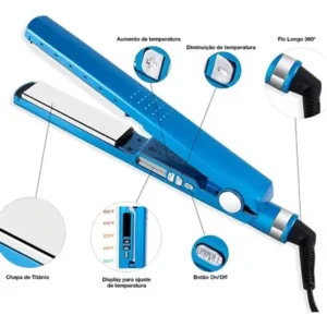 Prancha Chapinha Profissional 4forte Titânio Bivolt Até 450° - Imagem 10