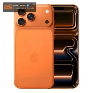iPhone 17 Pro Max 256 GB - Laranja-cósmico - somente eSIM - Imagem 1