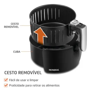 Fritadeira Sem Óleo Air Fryer 3,5L Mondial 1500W AF-31 - Imagem 5