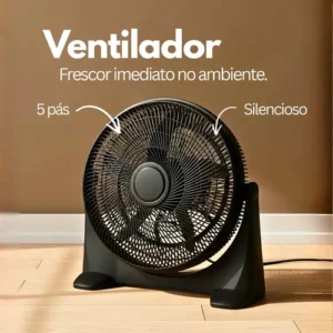 Ventilador Circulador Ar Forte Silencioso Forte Turbo 40cm - Imagem 4