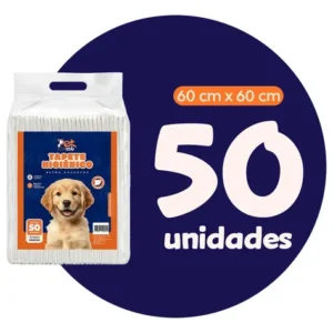 Tapete Higiênico Pet 50 Unidades 60x60 Descartável Cão Gato - Imagem 4