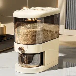 Pote Dispensador 5kg Arroz Feijão Grãos Com Medidor Vedação - Imagem 9