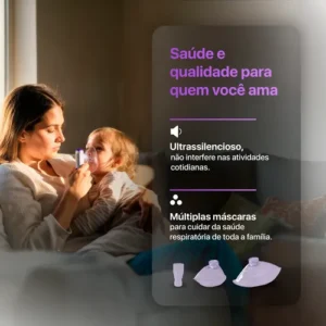 Inalador Nebulizador Aero Tech Portátil Tec. Mesh Relaxmedic - Imagem 9