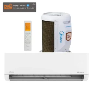 Ar-condicionado Split 12.000 Btus Ai Airvolution Frio Midea Branco - Imagem 1