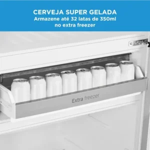Geladeira Frost Free Duplex 491l Inverter Cor Inox Midea Cor Inox - Imagem 3