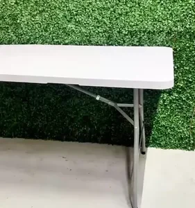 Mesa Dobrável Vira Maleta Com Alça Portátil 1.80m Para Camping Pesca Jardim Área Externa Tft1800 The Black Tools - Imagem 2