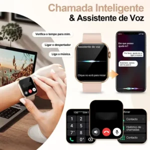 Relógios Inteligentes Feminino Smartwatch Esportivo Original - Imagem 4