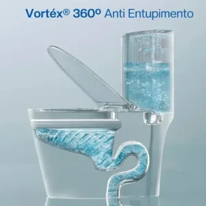 Vaso Sanitário Monobloco Extra Grande Privada Completo Caixa - Imagem 4