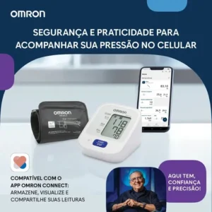 Monitor De Pressão Arterial De Braço Control+ Hem-7122 Omron Cor Blanco - Imagem 8
