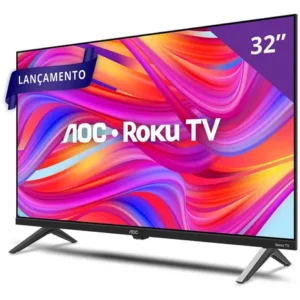 Smart Tv 32 Hd Aoc Tv 32s5045/78g Hdmi 1 Usb Wifi Roku - Imagem 4