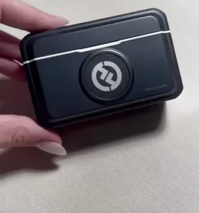 Microfone Lapela Hollyland Lark M2 Mini Combo Duplo USB-C, Lightning e Camera preto - Imagem 13