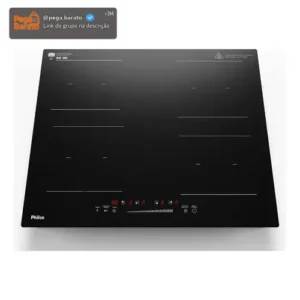 Cooktop De Indução Pctq1 Função Turbo 4 Bocas Philco - Imagem 1
