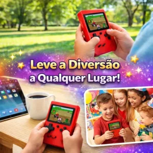 Mini Vd Game Retro Portátil 400 Jogos Clássicos Conexão C/tv - Imagem 7
