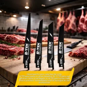 Serra Sabre Bateria 48v Sem Fio Cortar Boi Corta Carne Ossos 3000w Elétrica Profissional Portátil Ferramenta Corte Açougue - Imagem 3
