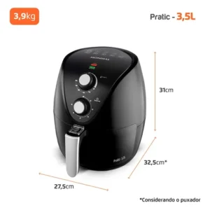 Fritadeira Sem Óleo Air Fryer 3,5l Mondial 1500w AF-31 - Imagem 9