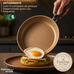 Conjunto Panelas Antiaderente 10 Peças Teflon Várias Cores - Imagem 6