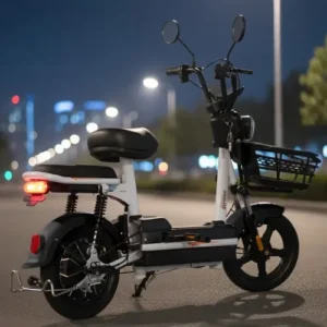 Bicicleta Elétrica Scooter 500w Bateria Removível 48v 15ah cor preto Bikelete Smart MT2 - Imagem 9
