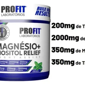 Magnésio + Inositol Relief: Suplemento Para Melhor Sabor Hortelã - Imagem 5