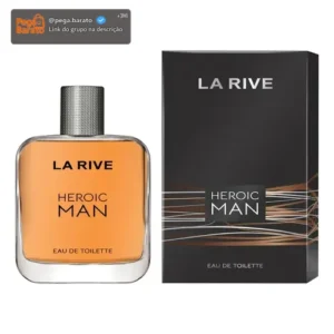 Perfume Heroic Man La Rive Masculino 100ml Eau De Toilette Amadeirado - Imagem 1