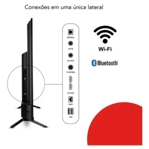 Smart TV AIWA 43” Android Full HD Borda Ultrafina HDR10 Dolby Áudio AWS-TV-43-BL-02-A - Imagem 9