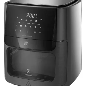 Air Fryer Forno 5 em 1 12L 1700W Digital 1 Bandeja Antiaderente 5 modos preparo 7 Receitas Programadas Aviso Sonoro Fritadeira Elétrica sem Óleo Forno Bancada Electrolux EAF85 Grafite - Imagem 8