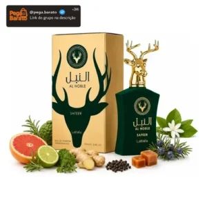 Perfume Árabe Al Noble Safeer Lattafa Compartilhável 100ml - Imagem 1