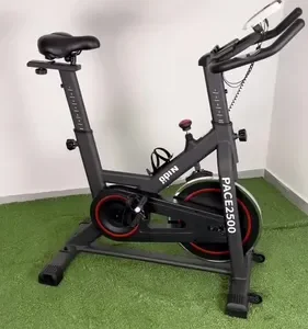 Bicicleta Ergométrica Para Spinning Mecanica 6kg Odin Fit Cor Preto e Vermelho - Imagem 2