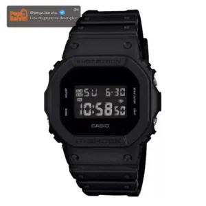 Relógio Casio Masculino G-shock Digital Preto Dw-5600bb-1dr - Imagem 1