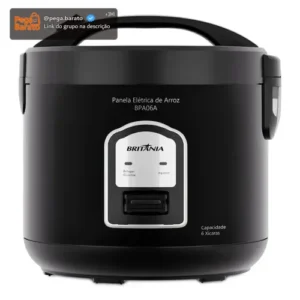Panela de Arroz Britânia, Preta, 220V - BPA06A - Imagem 1