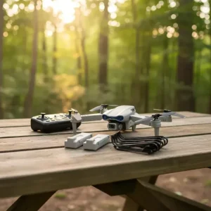 Mini Drone Com Câmera - Para Adolescentes Iniciantes + Portatil Super + 2 Baterias- Cachalote - Imagem 4