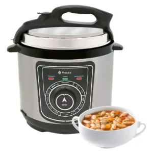 Panela De Pressão Elétrica Fmaxx Kitchen Chef 4 Litros 800w Preto - Imagem 3