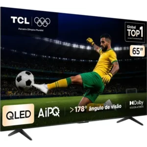 Smart TV TCL 65 Polegadas QLED 4K P7K WiFi Bluetooth Google TV HDR10+ Dolby Atmos Dolby Vision 65P7K - Imagem 2