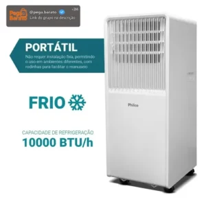 Ar Condicionado Philco Portátil 10000btus Frio Pac10fn - Imagem 1