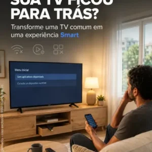 Smart Box 4K Android Tv Transforme Sua Tv Em Smart 2 Gb RAM 16 GB de Armazenamento Android Netflix Prime Video Play Store - Imagem 2